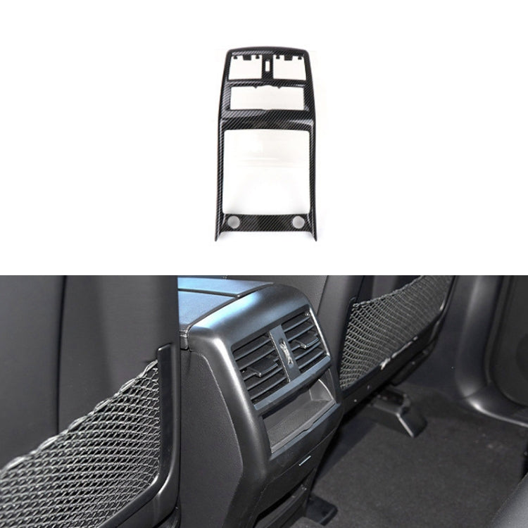 For Mercedes Benz ML320 / GL450 Car Rear Air Conditioner Air Outlet Panel Cover 166 680 7403, Style:Dual Hole(Carbon Fiber) - Air Conditioning System by PMC Jewellery | Online Shopping South Africa | PMC Jewellery | Buy Now Pay Later Mobicred