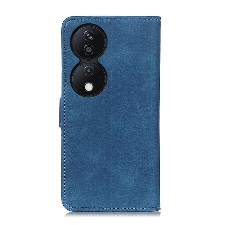 For Honor X7b KHAZNEH Retro Texture Flip Leather Phone Case(Blue) - Honor Cases by PMC Jewellery | Online Shopping South Africa | PMC Jewellery