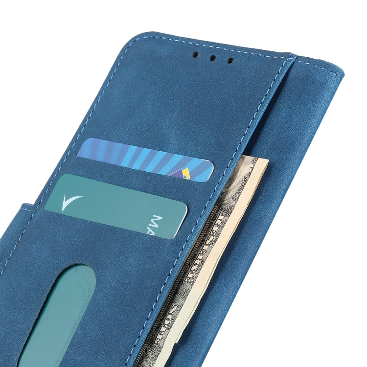 For Honor X7b KHAZNEH Retro Texture Flip Leather Phone Case(Blue) - Honor Cases by PMC Jewellery | Online Shopping South Africa | PMC Jewellery