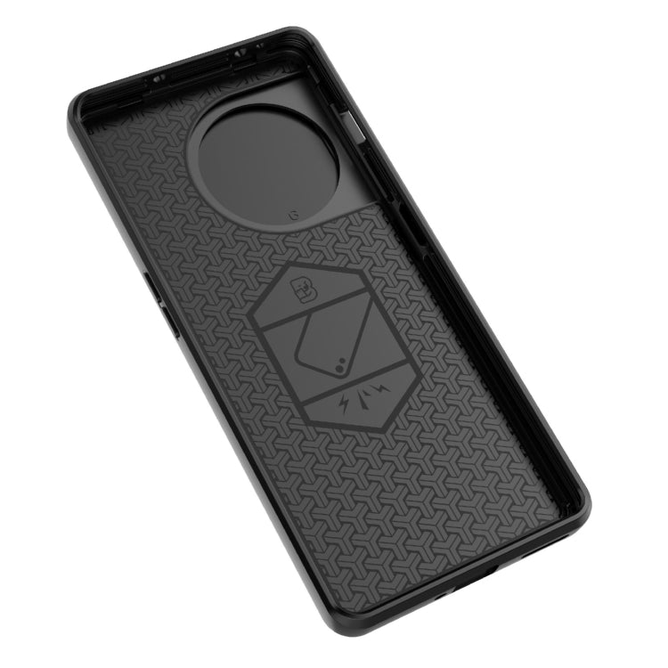 For OnePlus 11R 5G Sliding Camshield TPU + PC Shockproof Phone Case with Holder(Green) - OnePlus Cases by PMC TechLife | Online Shopping South Africa | PMC TechLife | Buy Now Pay Later Mobicred