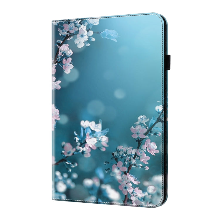 For iPad Air 11 2024 / Pro 11 2022 Crystal Texture Painted Leather Tablet Case(Plum Bossom) - iPad Pro 11 (2022/2021) Cases by PMC TechLife | Online Shopping South Africa | PMC TechLife | Buy Now Pay Later Mobicred