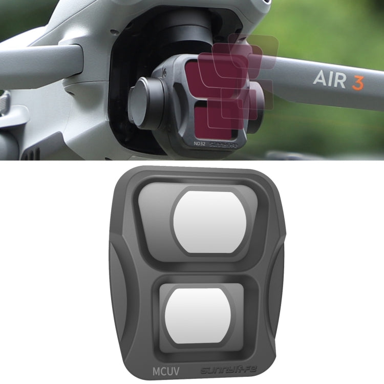 For DJI Air 3 Sunnylife Camera Lens Filter, Filter:MRC UV - free shipping - PMC TechLife - Order now!