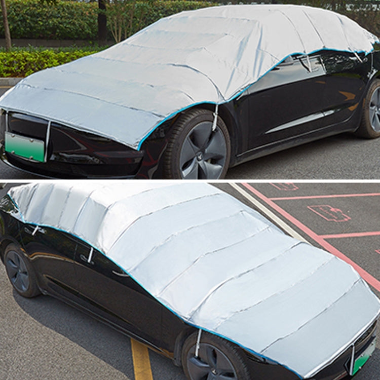 Automatic Retractable SUV Universal Sunshade Snow-proof Dust-proof Cover, Size:S - PE Material by PMC TechLife | Online Shopping South Africa | PMC TechLife | Buy Now Pay Later Mobicred