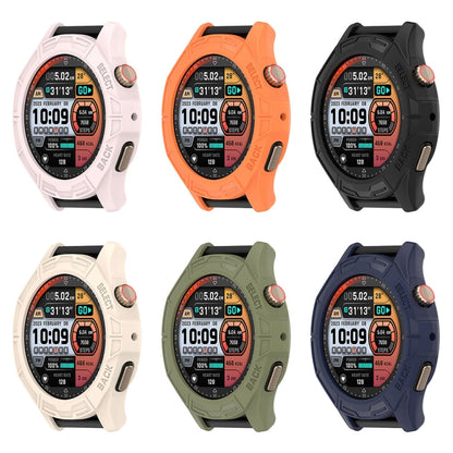 For Amazfit Cheetah / Cheetah Pro Armor Hollow Watch Protective Case(Orange) - Watch Cases by PMC Jewellery | Online Shopping South Africa | PMC Jewellery