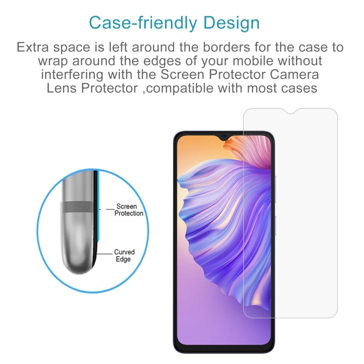 For Ulefone Note 21 10pcs 0.26mm 9H 2.5D Tempered Glass Film - free shipping - PMC Jewellery - Order now!