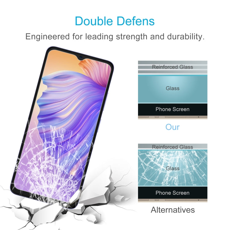 For Ulefone Note 21 10pcs 0.26mm 9H 2.5D Tempered Glass Film - free shipping - PMC Jewellery - Order now!