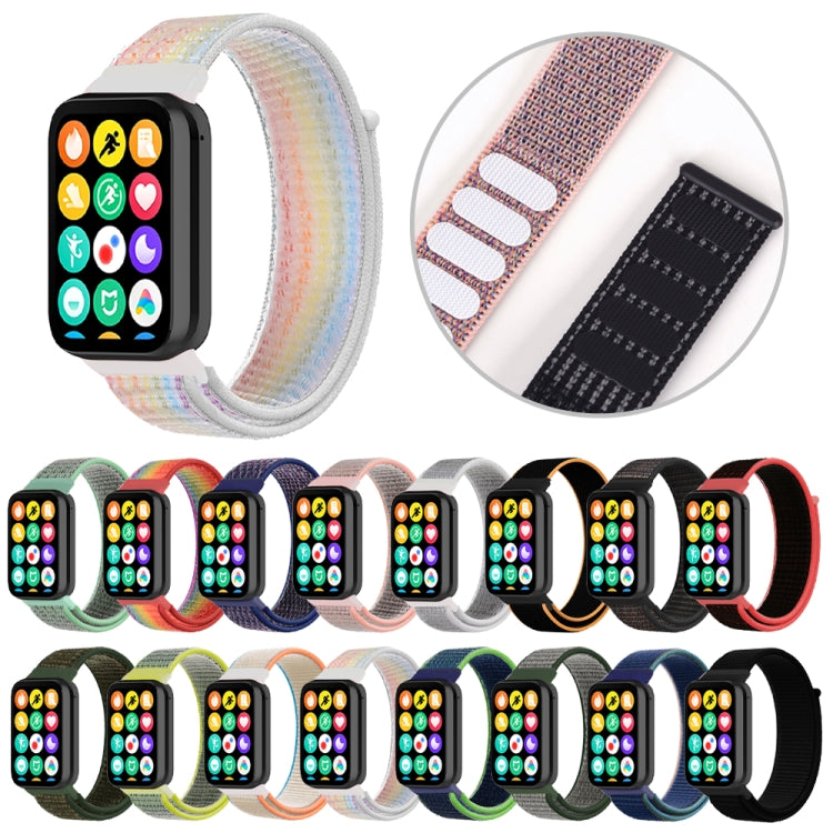 For Xiaomi Smart Band 9 Pro / 8 Pro Nylon Loop Watch Band(Colorful) - Watch Bands by PMc TechLife | Online Shopping South Africa | PMc TechLife | Buy Now Pay Later Mobicred