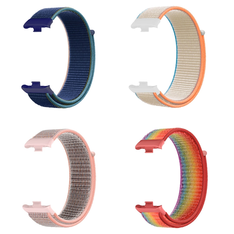 For Xiaomi Smart Band 9 Pro / 8 Pro Nylon Loop Watch Band(Milk White) - free shipping - PMc TechLife - Order now!