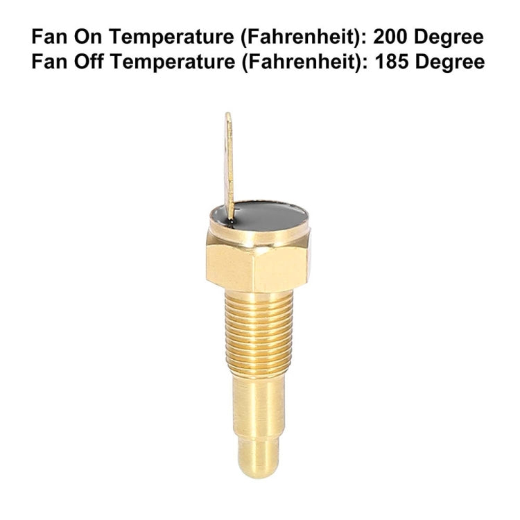 175-185 Degree Car Fan Thermostat Temperature Switch Electric Engine Cooling Fan Thermostat Switch - Engine Fittings by PMC TechLife | Online Shopping South Africa | PMC TechLife