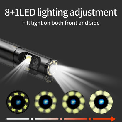 P120 Rotatable 8mm Dual Lenses Industrial Endoscope with Screen, 9mm Tail Pipe Diameter, Spec:10m Tube -  by PMC Jewellery | Online Shopping South Africa | PMC Jewellery | Buy Now Pay Later Mobicred