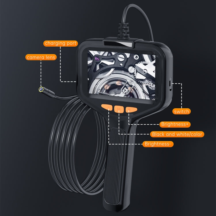 P200 5.5mm Front Lenses Integrated Industrial Pipeline Endoscope with 4.3 inch Screen, Spec:100m Tube -  by PMC Jewellery | Online Shopping South Africa | PMC Jewellery | Buy Now Pay Later Mobicred