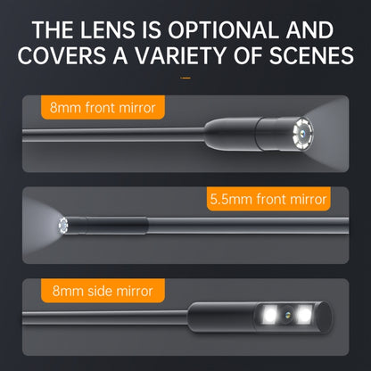 P200 8mm Front Lenses Detachable Industrial Pipeline Endoscope with 4.3 inch Screen, Spec:2m Tube -  by PMC Jewellery | Online Shopping South Africa | PMC Jewellery | Buy Now Pay Later Mobicred