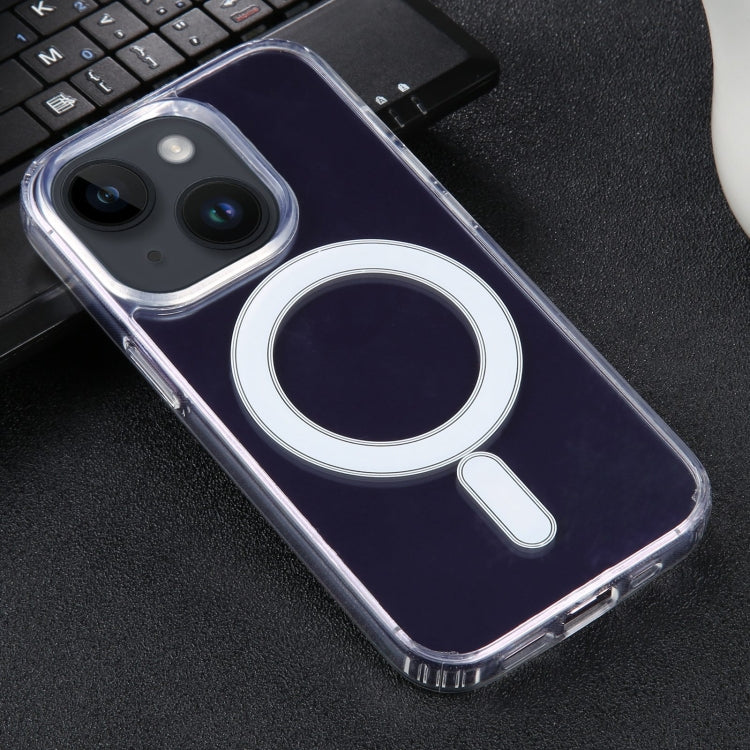 For iPhone 15 GEBEI MagSafe Magnetic Transparent Phone Case(Transparent) - iPhone 15 Cases by GEBEI | Online Shopping South Africa | PMC TechLife