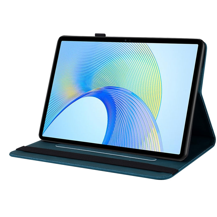 For Honor Pad X8 Pro/X9 Butterfly Flower Embossed Leather Tablet Case(Blue) - Honor by PMC TechLife | Online Shopping South Africa | PMC TechLife | Buy Now Pay Later Mobicred