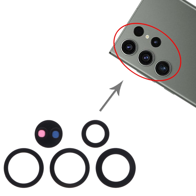 For Samsung Galaxy S23 Ultra SM-S918B 10set Back Camera Lens - free shipping - PMc TechLife - Order now!