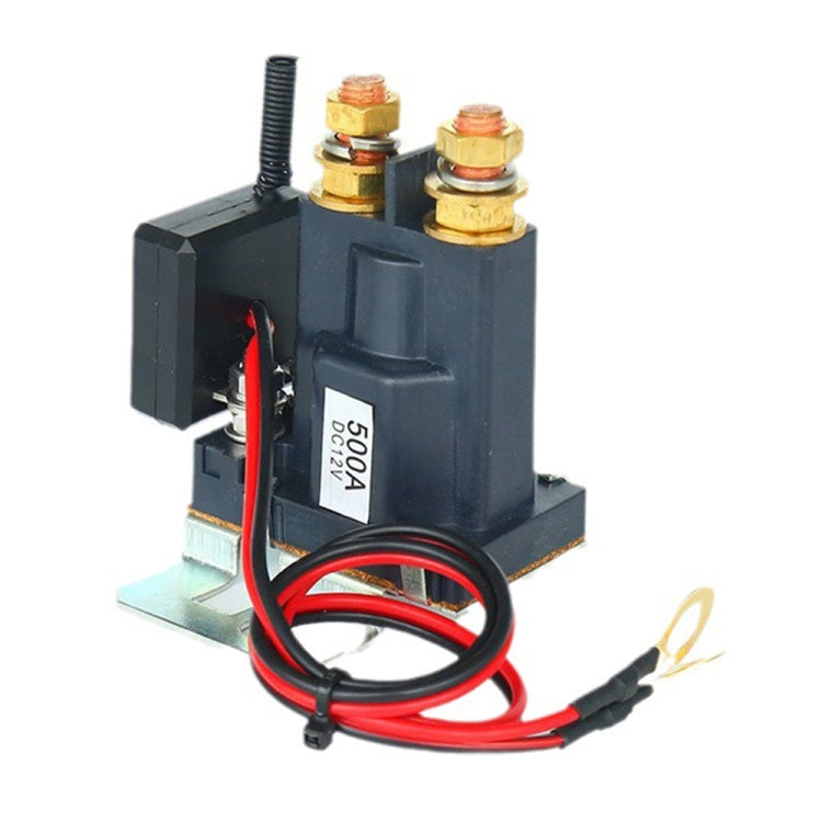 12V 500A Car Battery Remote Control Relay Rotary Switch Cut, Style:with 2 x Remote Control - Relays by PMC TechLife | Online Shopping South Africa | PMC TechLife | Buy Now Pay Later Mobicred