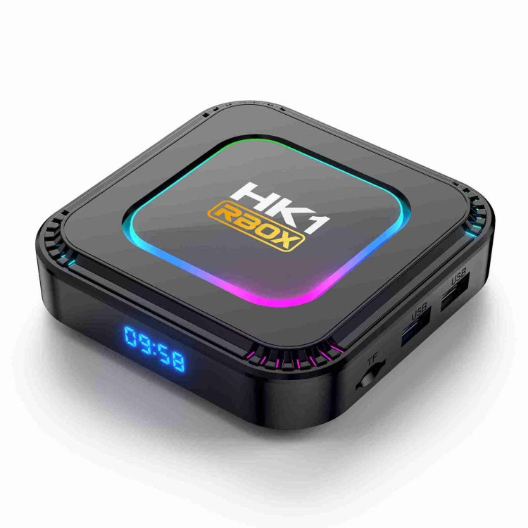 HK1 RBOX K8 8K Android 13.0 Smart TV Box with Remote Control, 4GB+64GB, RK3528 Quad-Core(US Plug) - Others by PMC TechLife | Online Shopping South Africa | PMC TechLife | Buy Now Pay Later Mobicred