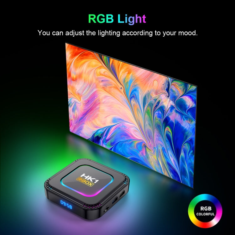 HK1 RBOX K8 8K Android 13.0 Smart TV Box with Remote Control, 2GB+16GB, RK3528 Quad-Core(US Plug) - free shipping - PMC TechLife - Order now!