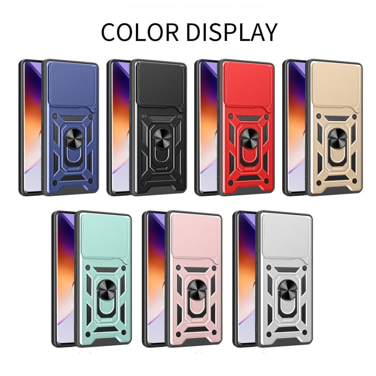 For Infinix Note 40 Pro/40 Pro+ 5G Sliding Camera Cover Design TPU+PC Phone Case(Black) - Infinix Cases by PMC TechLife | Online Shopping South Africa | PMC TechLife | Buy Now Pay Later Mobicred