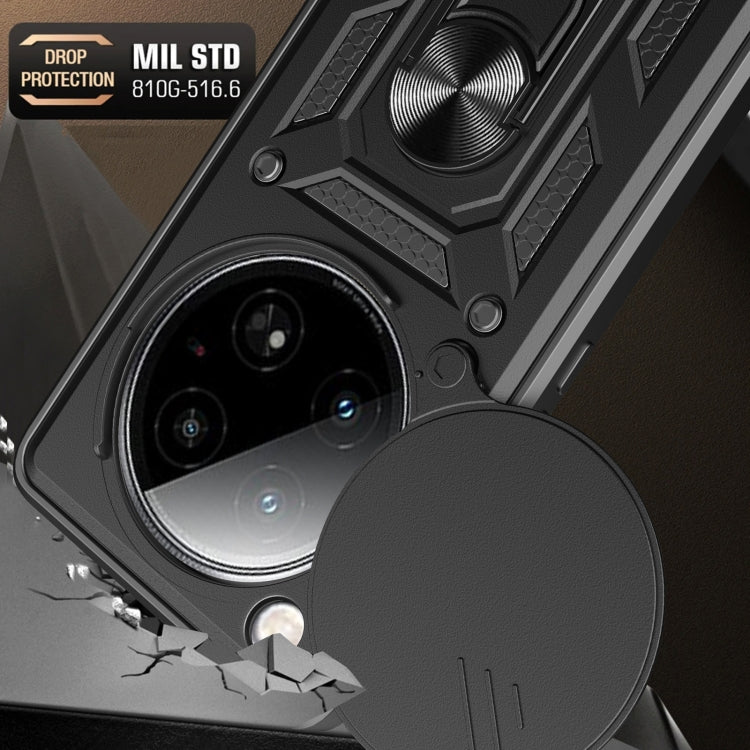 For Infinix Zero 40 5G Sliding Camera Cover Design TPU+PC Phone Case(Blue) - free shipping - PMC TechLife - Order now!