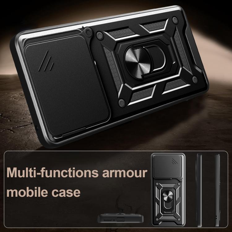 For Infinix Note 40X 5G Sliding Camera Cover Design TPU+PC Phone Case(Gold) - free shipping - PMC TechLife - Order now!