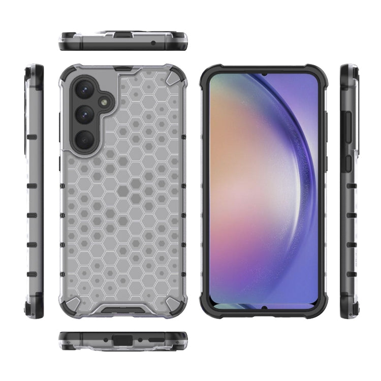 For Samsung Galaxy A35 5G Shockproof Honeycomb PC + TPU Protective Phone Case(White) - Galaxy Phone Cases by PMC TechLife | Online Shopping South Africa | PMC TechLife