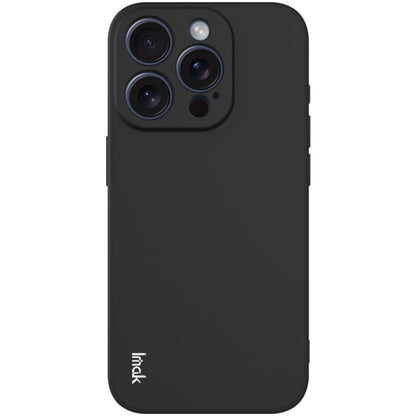 For iPhone 15 Pro Max imak UC-4 Series Straight Edge TPU Phone Case(Black) - iPhone 15 Pro Max Cases by imak | Online Shopping South Africa | PMC Jewellery | Buy Now Pay Later Mobicred