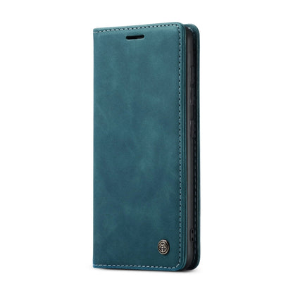 For Samsung Galaxy A41 CaseMe-013 Multifunctional Retro Frosted Horizontal Flip Leather Case with Card Slot & Holder & Wallet(Blue) - Galaxy Phone Cases by CaseMe | Online Shopping South Africa | PMC Jewellery | Buy Now Pay Later Mobicred