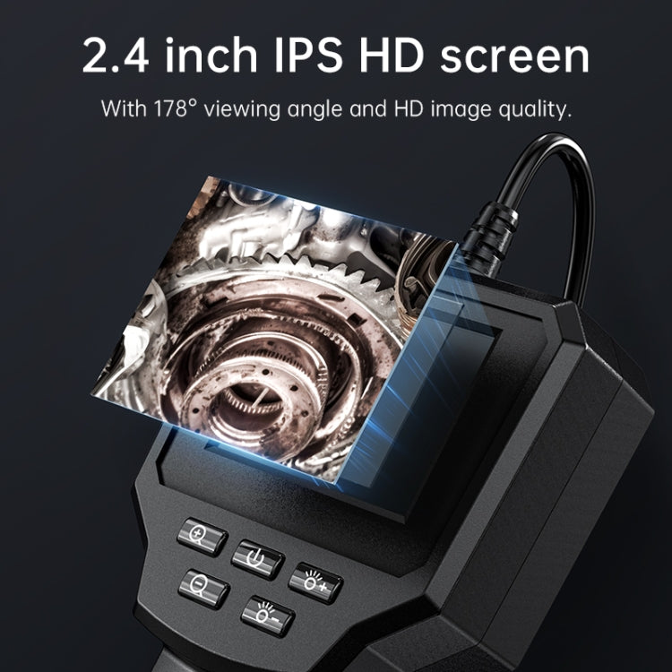 128AV 8mm Lenses Industrial Pipeline Endoscope with 2.4 inch Screen, Spec:1m Tube -  by PMC Jewellery | Online Shopping South Africa | PMC Jewellery | Buy Now Pay Later Mobicred