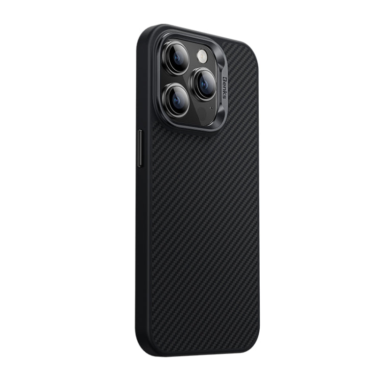 For iPhone 15 Plus Benks 600D MagSafe Kevlar Carbon Fiber Shockproof Phone Case(Black) - iPhone 15 Plus Cases by Benks | Online Shopping South Africa | PMC Jewellery | Buy Now Pay Later Mobicred