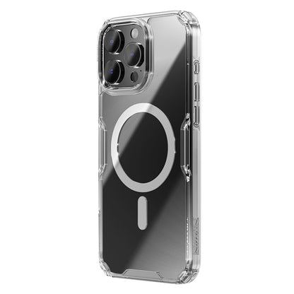 For iPhone 16 Pro NILLKIN Ultra Clear Magsafe PC + TPU Phone Case(Transparent) - iPhone 16 Pro Cases by NILLKIN | Online Shopping South Africa | PMC Jewellery | Buy Now Pay Later Mobicred