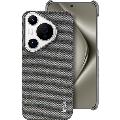 For Huawei Pura 70 Pro / 70 Pro+ imak Ruiyi Series Cloth Texture PU + PC Phone Case(Dark Grey) - Huawei Cases by imak | Online Shopping South Africa | PMC Jewellery | Buy Now Pay Later Mobicred