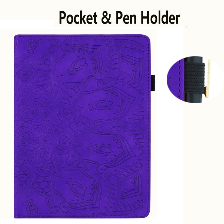 For Lenovo Tab P12 12.7 Calf Texture Embossed Leather Tablet Case(Purple) - free shipping - PMC TechLife - Order now!