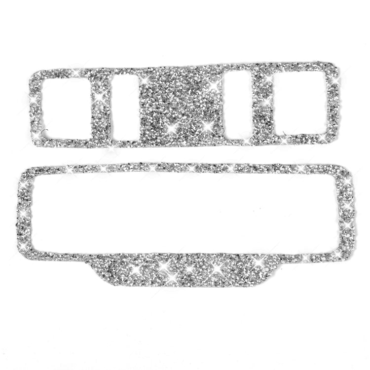 For Ford Mustang Mach E 2021 Car Reading Light Button Diamond Decorative Sticker - Car Interior Mouldings by PMC TechLife | Online Shopping South Africa | PMC TechLife | Buy Now Pay Later Mobicred
