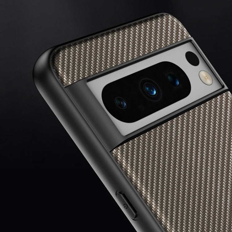 For Google Pixel 9 Ultra-thin Carbon Fiber Texture Printing Phone Case(Black Blue) - Google Cases by PMC TechLife | Online Shopping South Africa | PMC TechLife | Buy Now Pay Later Mobicred
