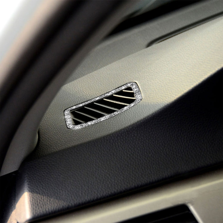 For BMW 3 Series E90 2005-2012 Car Air Outlet Diamond Decorative Sticker, Left Drive - Car Interior Mouldings by PMC TechLife | Online Shopping South Africa | PMC TechLife | Buy Now Pay Later Mobicred