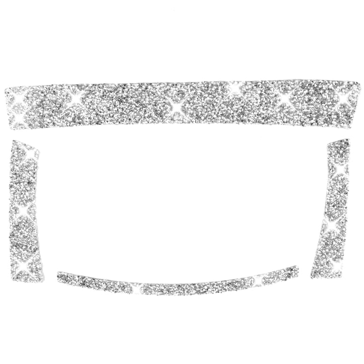 For Dodge Charger 2011-2014 Car Storage Box Frame Diamond Decorative Sticker, Left-hand Drive - Car Interior Mouldings by PMC TechLife | Online Shopping South Africa | PMC TechLife | Buy Now Pay Later Mobicred