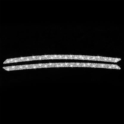 For Audi A4L / A5 Car Light Eyebrow Diamond Decoration Sticker, Left and Right Drive - Car Light Accessories by PMC Jewellery | Online Shopping South Africa | PMC Jewellery | Buy Now Pay Later Mobicred