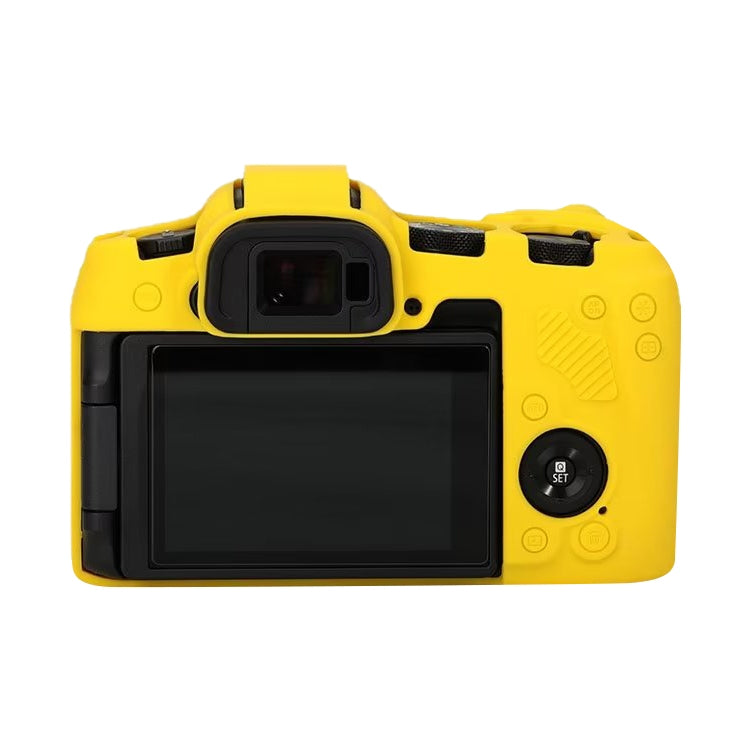 For Canon EOS R8 Soft Silicone Protective Case(Yellow) - Protective Case by PMC TechLife | Online Shopping South Africa | PMC TechLife | Buy Now Pay Later Mobicred