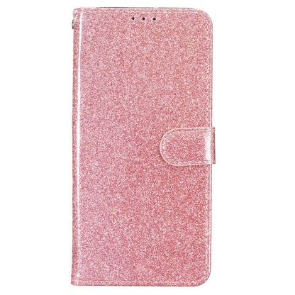 For Honor 90 Lite Glitter Powder Flip Leather Phone Case(Rose Gold) - Honor Cases by PMC Jewellery | Online Shopping South Africa | PMC Jewellery