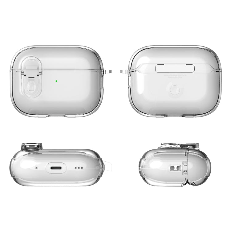 For AirPods Pro 2 Ice Crystals Shockproof Earphone Protective Case(Transparent) - free shipping - PMC Jewellery - Order now!