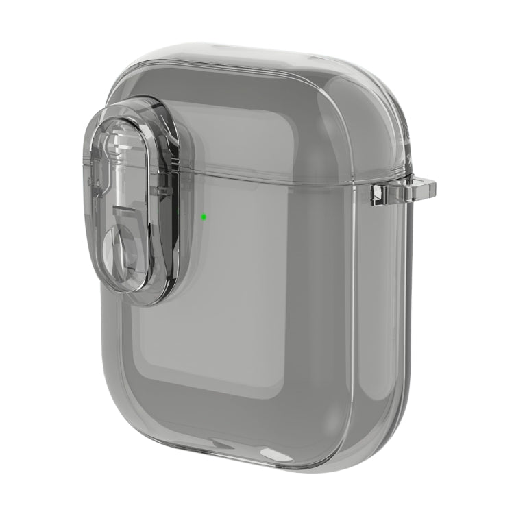 For AirPods 1 / 2 Ice Crystals Shockproof Earphone Protective Case(Grey) - For AirPods 1/2 by PMC Jewellery | Online Shopping South Africa | PMC Jewellery | Buy Now Pay Later Mobicred