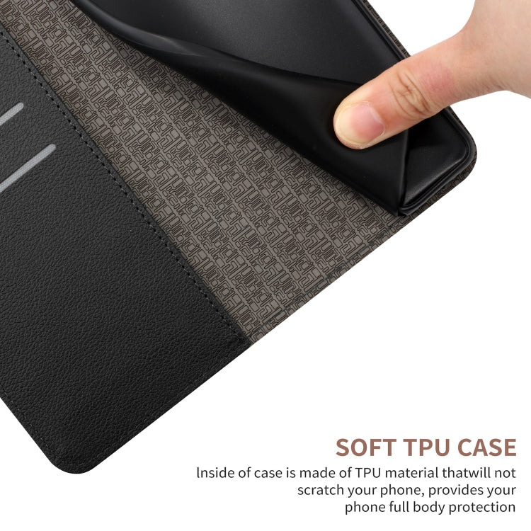 For iPhone 16 Plus Rhombic Grid Texture Leather Phone Case(Black) - iPhone 16 Plus Cases by PMC TechLife | Online Shopping South Africa | PMC TechLife | Buy Now Pay Later Mobicred
