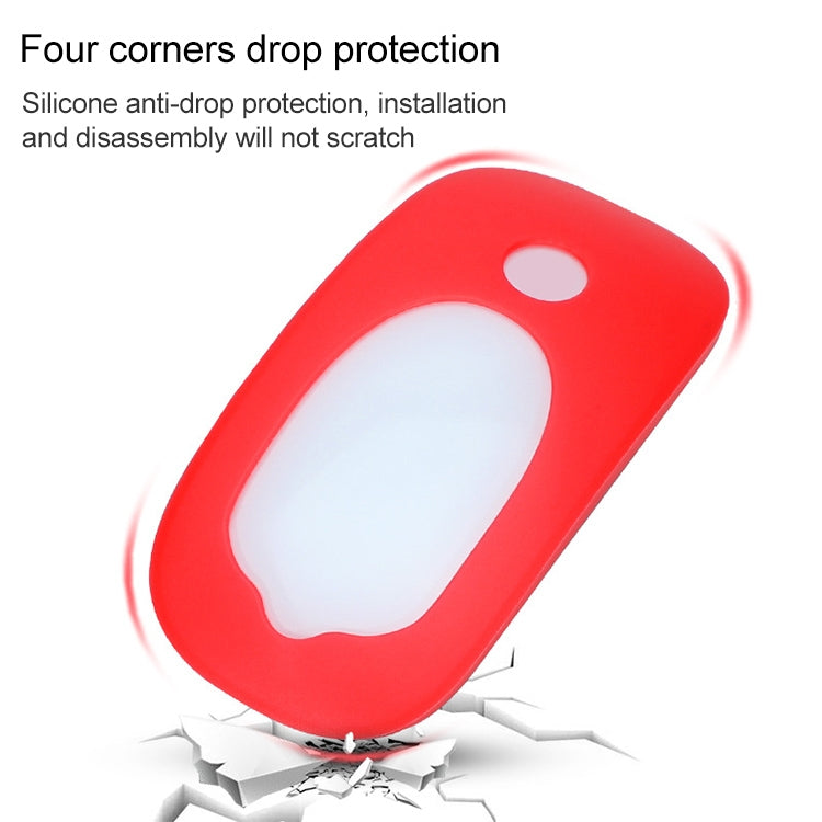 For Apple Magic Mouse 1 / 2 Mouse Silicone Protective Case(Pink) - Protective Bags by PMC Jewellery | Online Shopping South Africa | PMC Jewellery | Buy Now Pay Later Mobicred