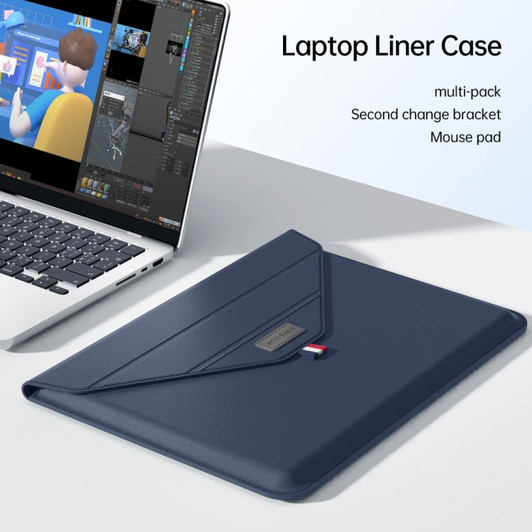For 13/14 inch Envelope Holder Laptop Sleeve Bag(Black) - 14.1 inch by PMC TechLife | Online Shopping South Africa | PMC TechLife | Buy Now Pay Later Mobicred