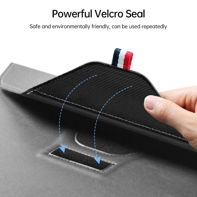For 15.4/15.6/16.1 inch Envelope Holder Laptop Sleeve Bag(Black) - 15.6 - 17 inch by PMC Jewellery | Online Shopping South Africa | PMC Jewellery | Buy Now Pay Later Mobicred