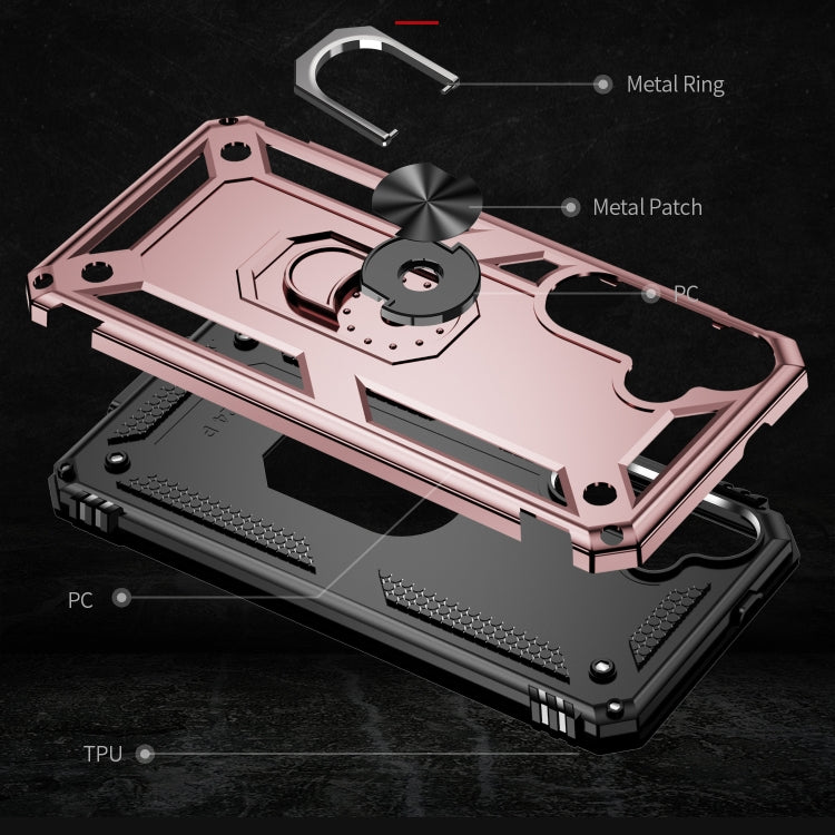 For Samsung Galaxy S24+ 5G Shockproof TPU + PC Phone Case(Rose Gold) - Galaxy S24+ 5G Cases by PMC TechLife | Online Shopping South Africa | PMC TechLife