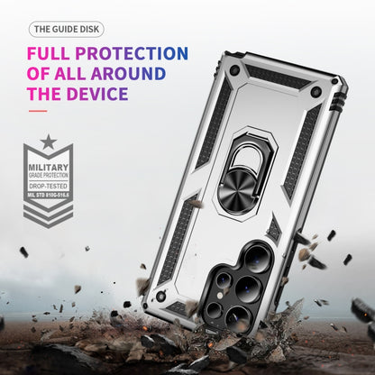 For Samsung Galaxy S25 Ultra 5G Shockproof TPU + PC Phone Case(Silver) - Galaxy S25 Ultra 5G Cases by PMC Jewellery | Online Shopping South Africa | PMC Jewellery | Buy Now Pay Later Mobicred