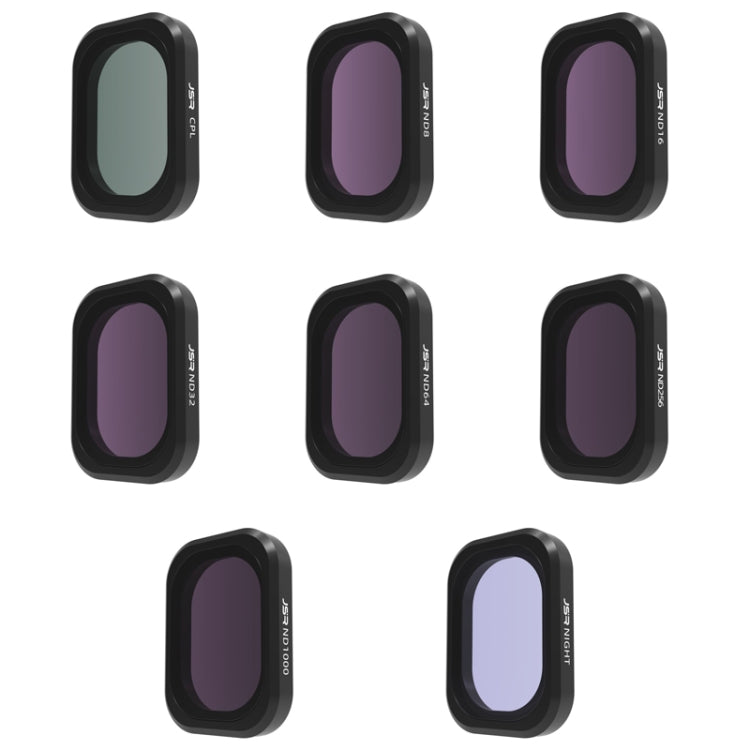 For DJI OSMO Pocket 3 JSR CB Series Camera Lens Filter, Filter:8 in 1 CPL ND NIGHT - free shipping - PMC TechLife - Order now!