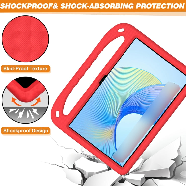 For Honor Pad X9 / X8 Pro Handle Portable EVA Shockproof Tablet Case(Red) - Honor by PMC TechLife | Online Shopping South Africa | PMC TechLife | Buy Now Pay Later Mobicred
